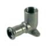 GOMITO INOX FF C/FL 15x1/2