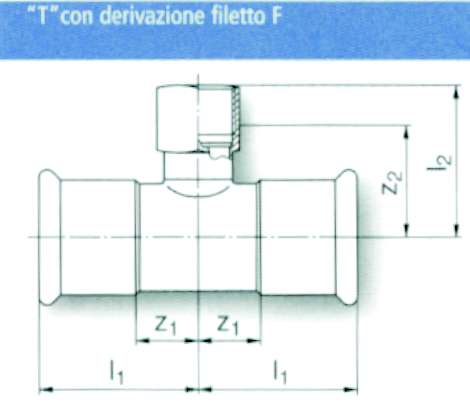TE C/DER INOX 35x 3/4 x 35