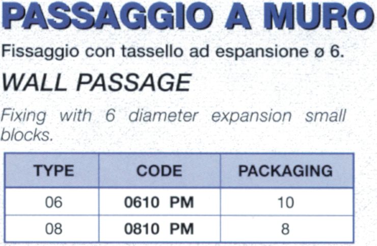 ROSONE PASSAMURO  60x45   