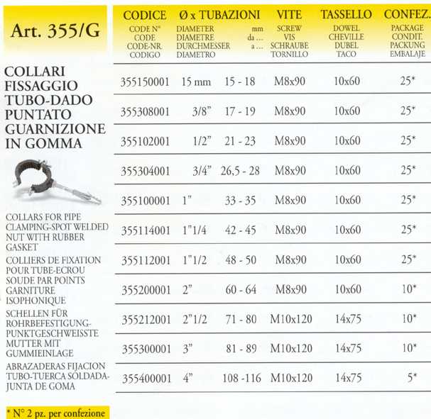 COLLARE RIV.GOM C/TAS  3/8