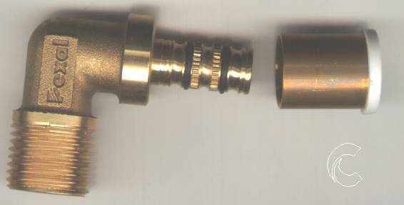 TERMINALE GOMITO M 16x1/2 