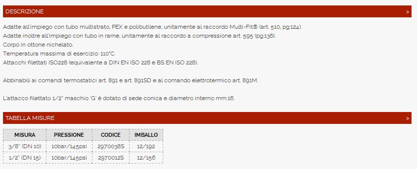 DETENTORE DRIT RAM 1/2    