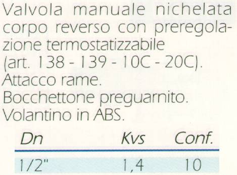 VALV.CORPO REVERSO TER 1/2