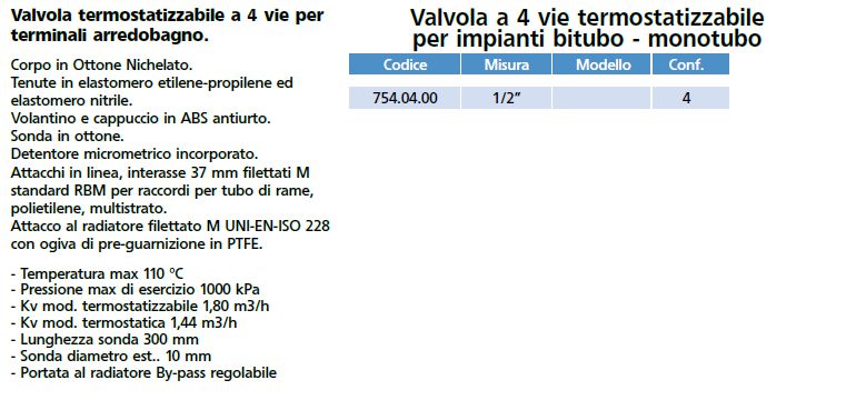 VALV. MONOT. 1/2 X TERMOAR