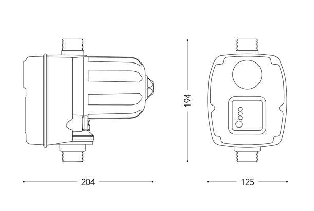 CONTR ELETTR BRIO TANK  1"