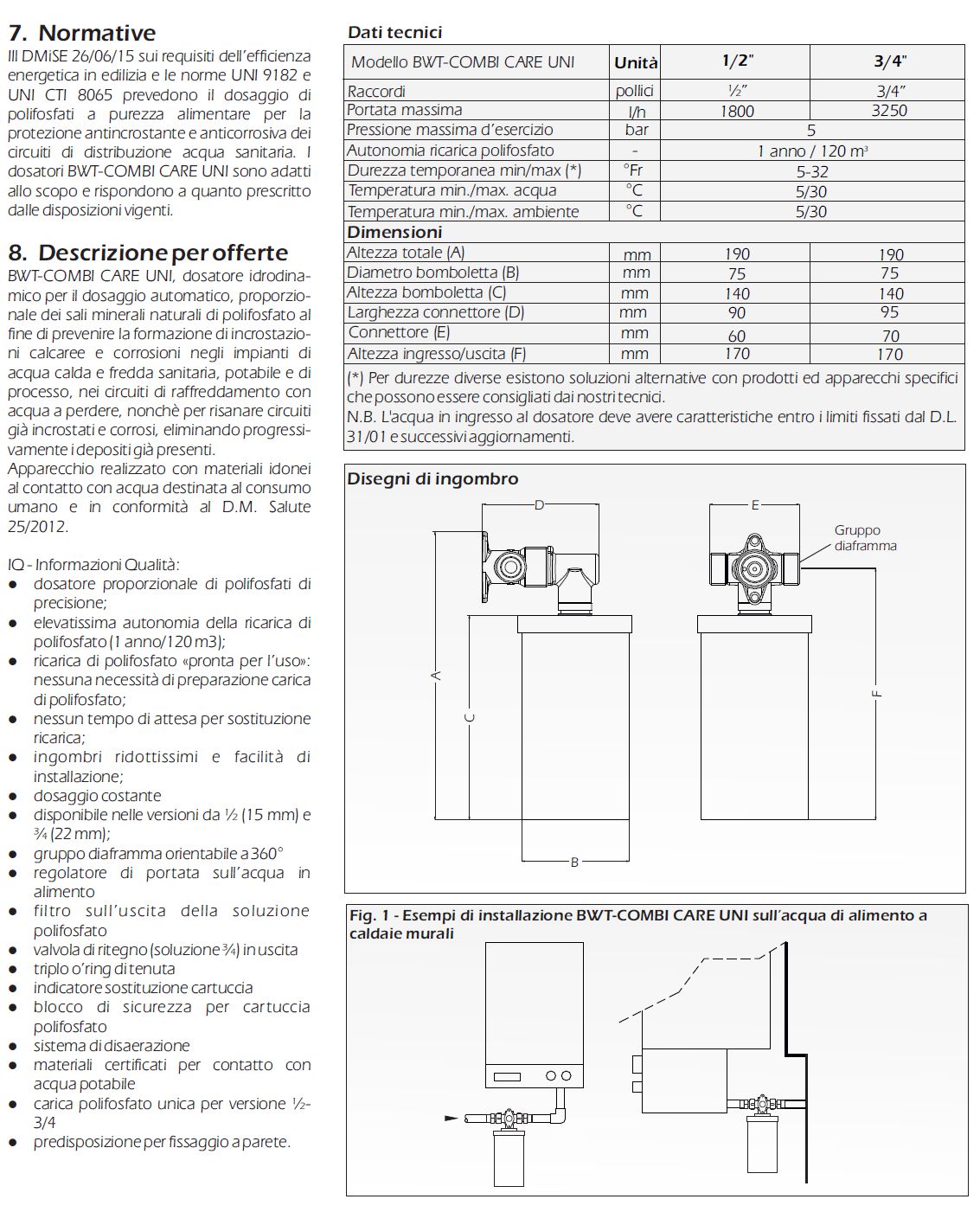 DOSATORE COMBI-CARE 1/2   