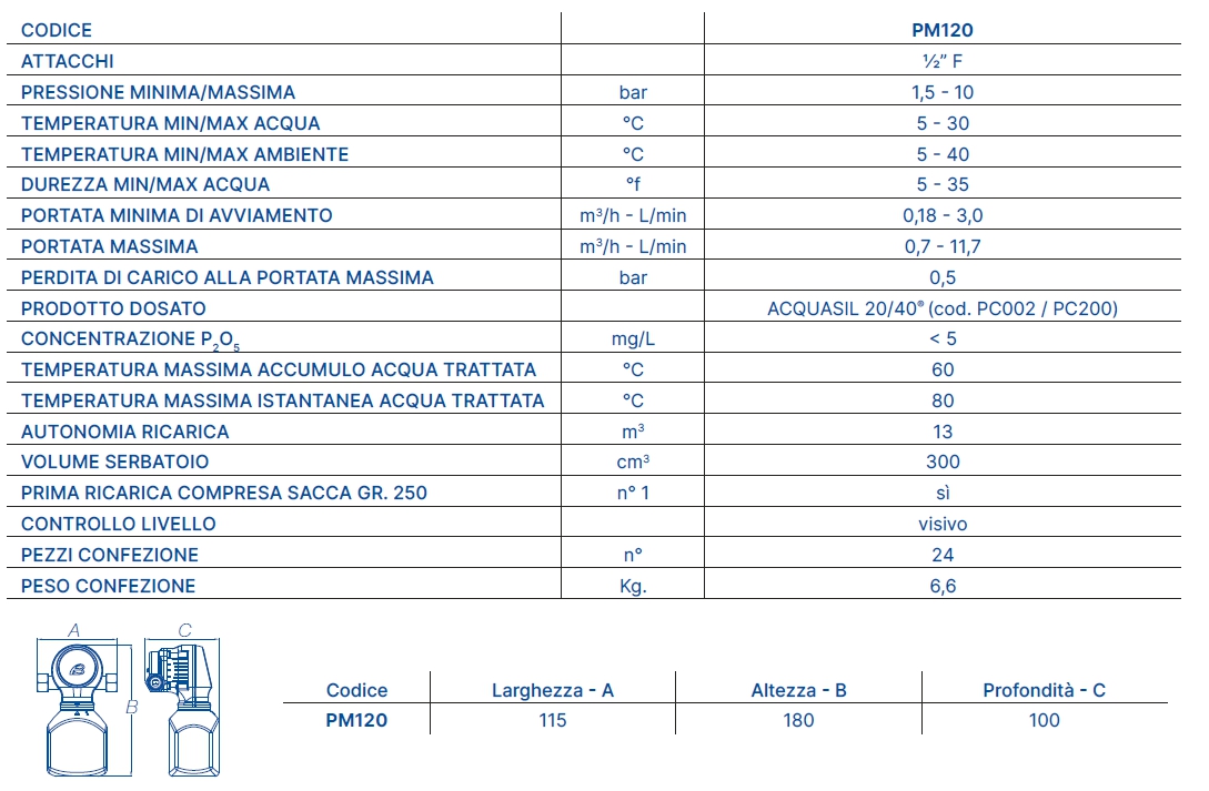 POMPA DOS.MINIDOS 1/2F OTT