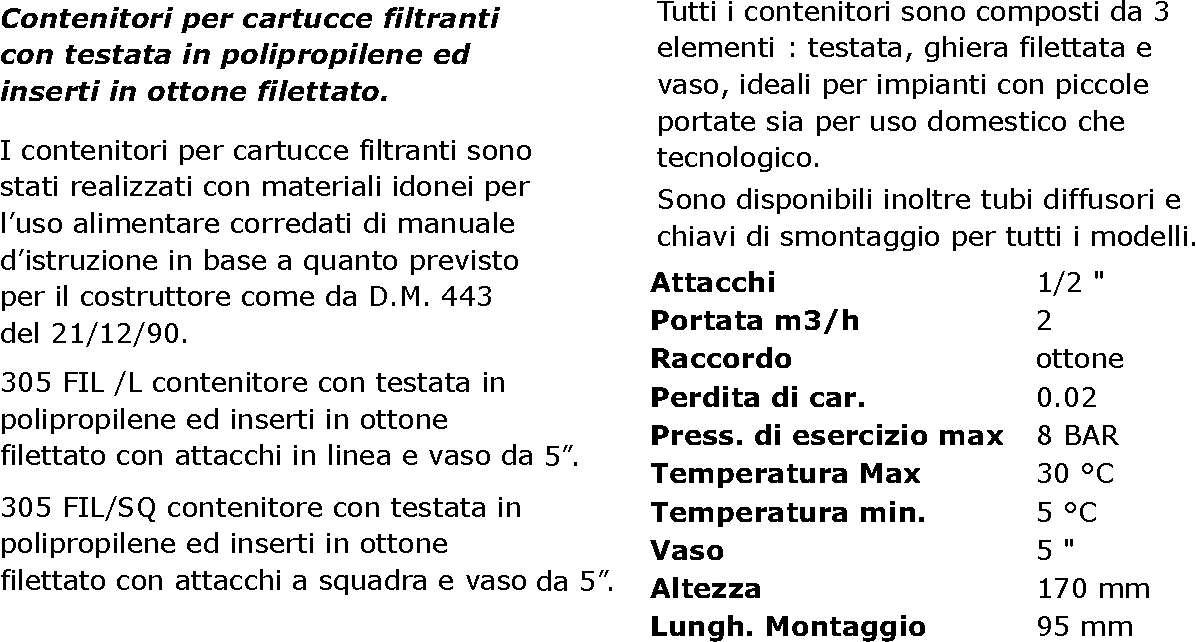 BICCHIERE CONTENITORE 1/2 