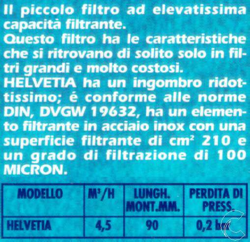 FILTRO HELVETIA 1         