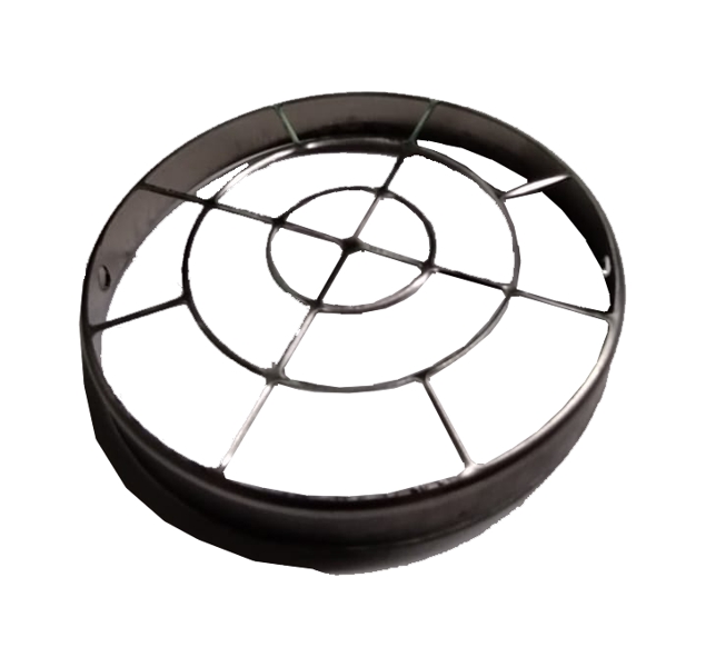 TERMINALE ASPIRAZ INOX diametro 80