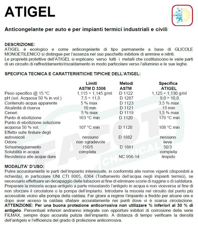 ANTIGELO ATIGEL 12KG      