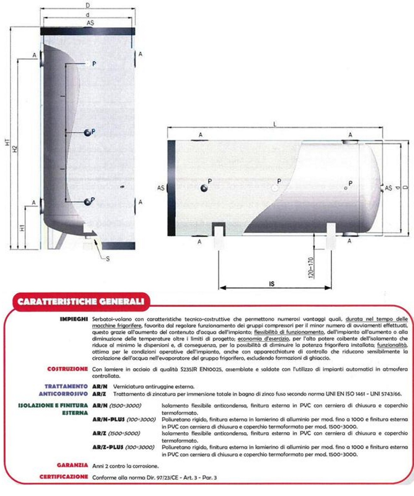 VOLANO 100LT 4 ATT ISOLATO
