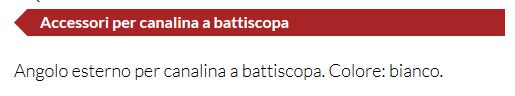ANGOLO ESTERNO        BIAN