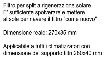FILTRO RIGENER SOLARE 28X4