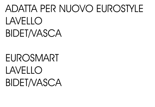 CARTUCCIA EUROSTYLE/SMART 