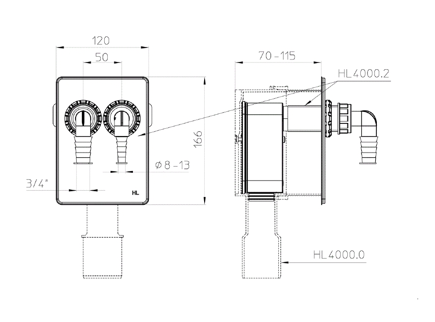 CAS LAV C/DOP SIF X HL4000