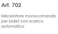 MIX BIDET CROMO TOCE      