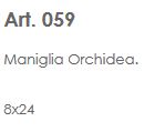 MANIGLIA ORCHIDEA COMP diametro 33