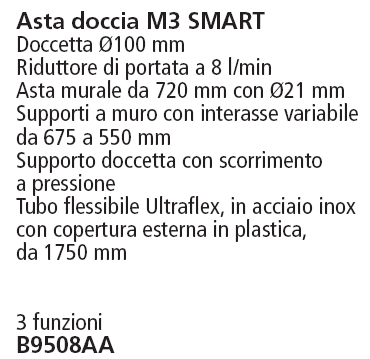 SALISCENDI 3JET IDEALRAIN 