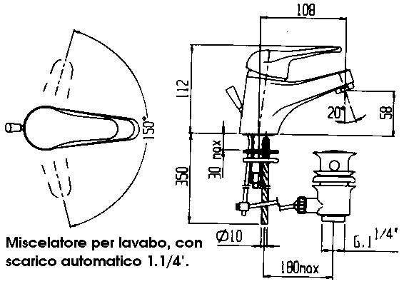 MIX LAVABO      PUNTA   CR