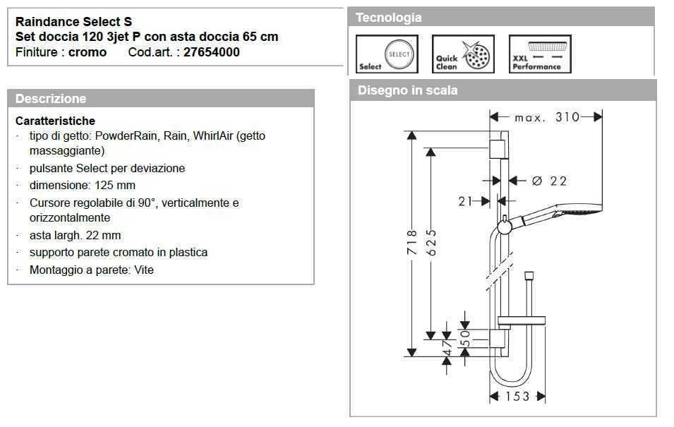 SALISCENDI SELECT S 120 3J