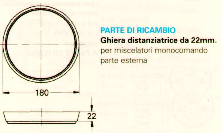 GHIERA DISTANZIATRICE     