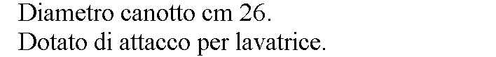 CANOTTO x LAVATRICE  CR 26