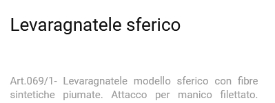 LEVARAGNATELE PALLA PIUMAT