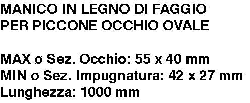 MANICO PICCONE 100cm 54x41