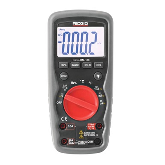 MULTIMETRO DIGITALE DM-100