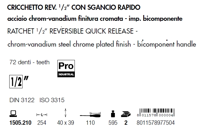 CRICCH REV 1/2 SG/RA BICOM