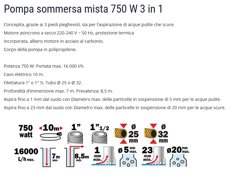 POMPA F/PIAT ACQ CHIA/SCUR