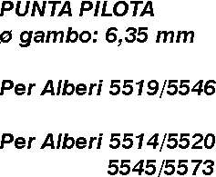 PUNTAPIL  X ALBERI 5519-46