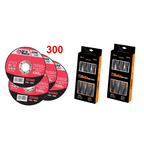BOX 300 DISCHI 115X1,6+GIR