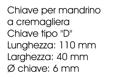 CHIAVE MANDRINO CREM 10-13