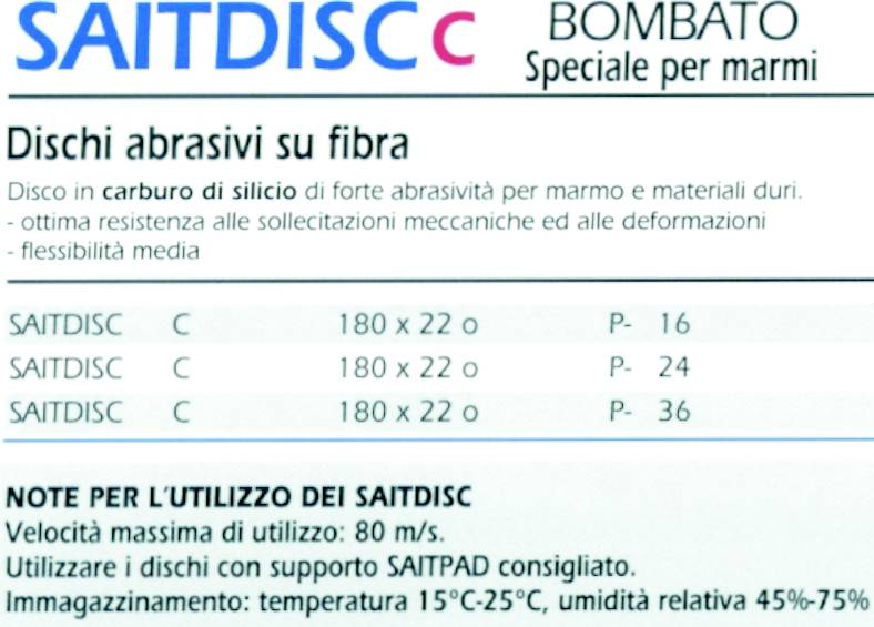 DISCO SMER.180x22 G.16 MPL