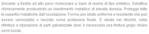 ZINCO SPRAY CHIARO    400M