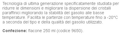 ADDITIVO DIESEL ANTIG -20?