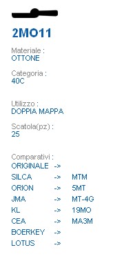 CHIAVE 2MO11 | MTM        