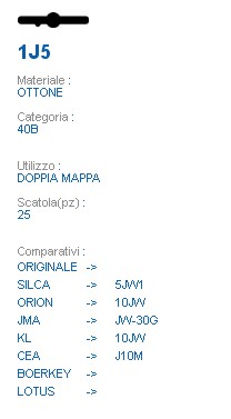 CHIAVE 1J5 | 5JW1         
