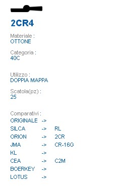CHIAVE 2CR4 | RL          