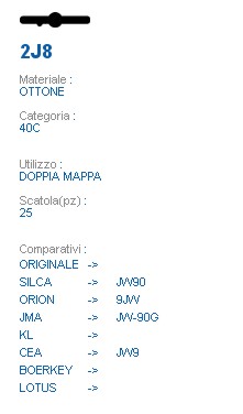 CHIAVE 2J8 | JW90         