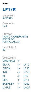 CHIAVE LF17R | LF12       