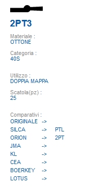 CHIAVE 2PT3 | PTL         