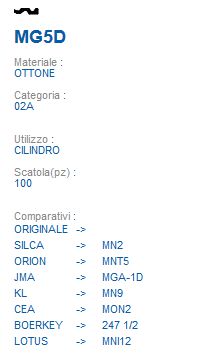 CHIAVE MG5D | MN2         