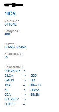 CHIAVE 1ID5-5ID5          