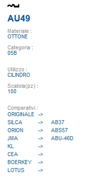 CHIAVE AU49 | AB37        