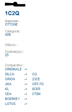 CHIAVE 1C2Q | CQ          