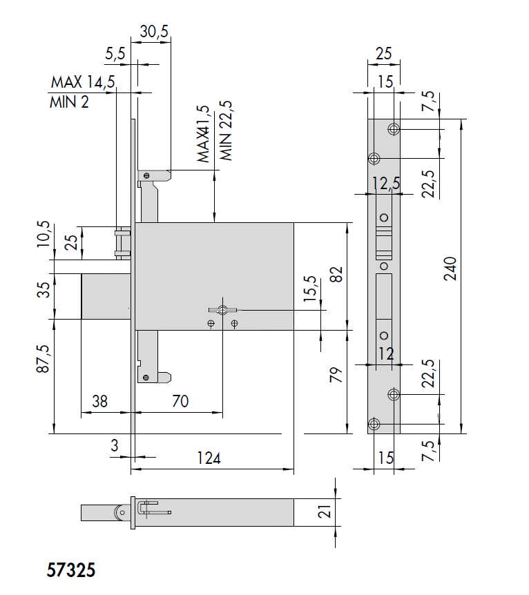 SERR.DOP/MAP 3CH 4MAND T25