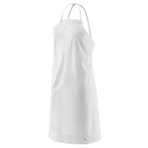 GREMBIULE BIANCO PVC 110CM
